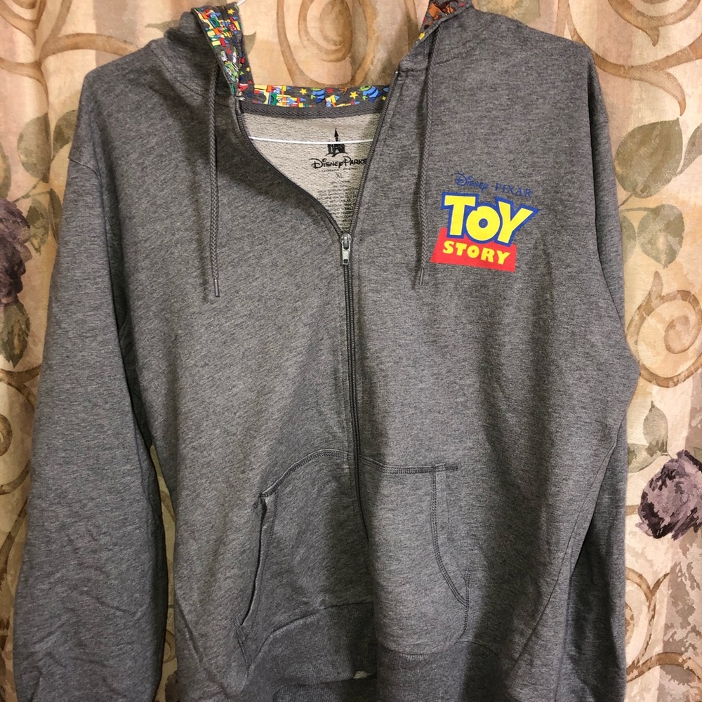 NWOT TOY STORY ZIP UP HOODIE
